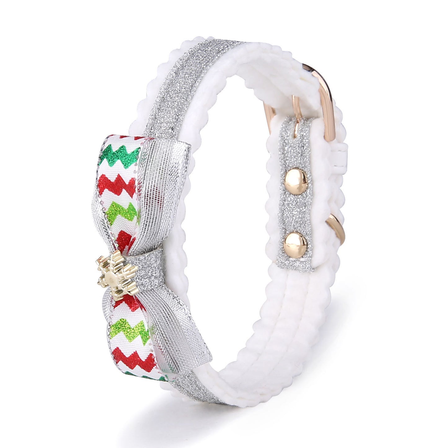 Christmas cat collar