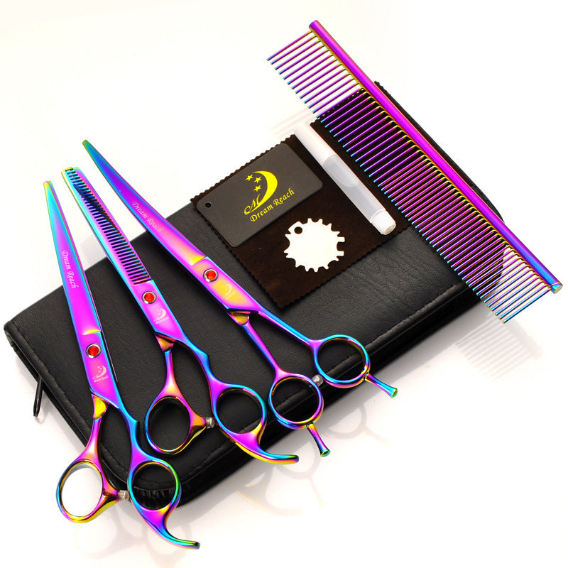 Pet grooming scissors