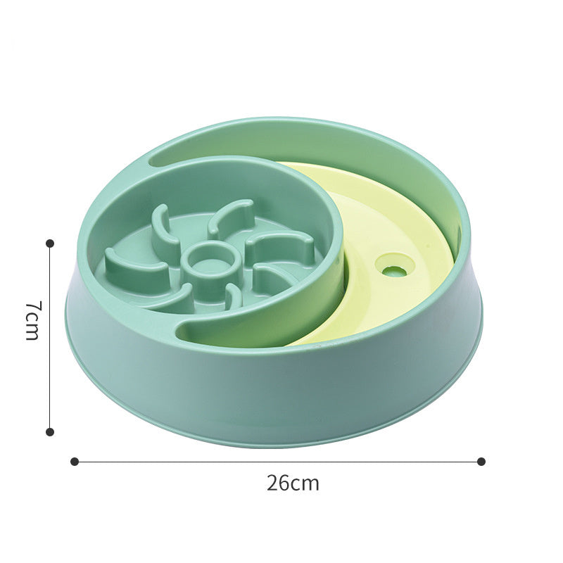 Slow Feeding Bowls For Dogs Pet Food Slow Food Owl Bowl Anti-Gulping Pet Feeding Bowl Food Feeding Dishes Dog Bowl For Puppies