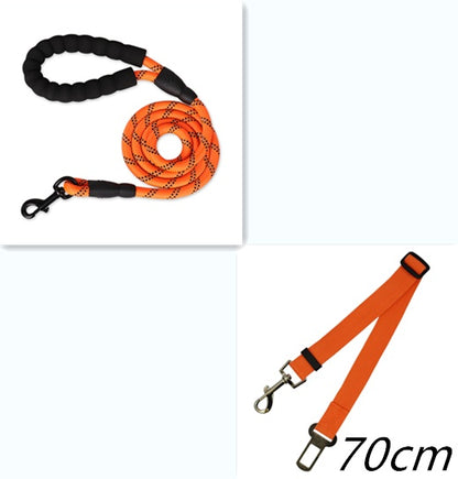 Reflective Dog Leash Nylon Pet Dog Leash Rope For Small Medium Large Dogs Walking Training Pet Suppiles