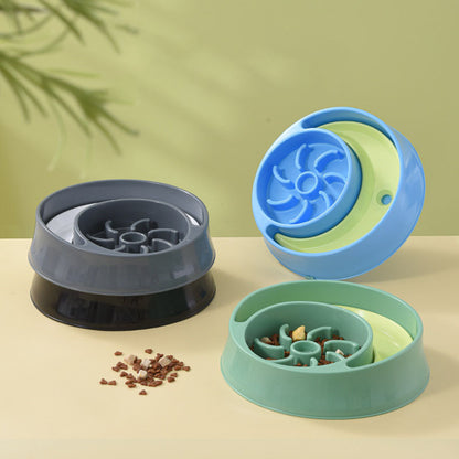 Slow Feeding Bowls For Dogs Pet Food Slow Food Owl Bowl Anti-Gulping Pet Feeding Bowl Food Feeding Dishes Dog Bowl For Puppies