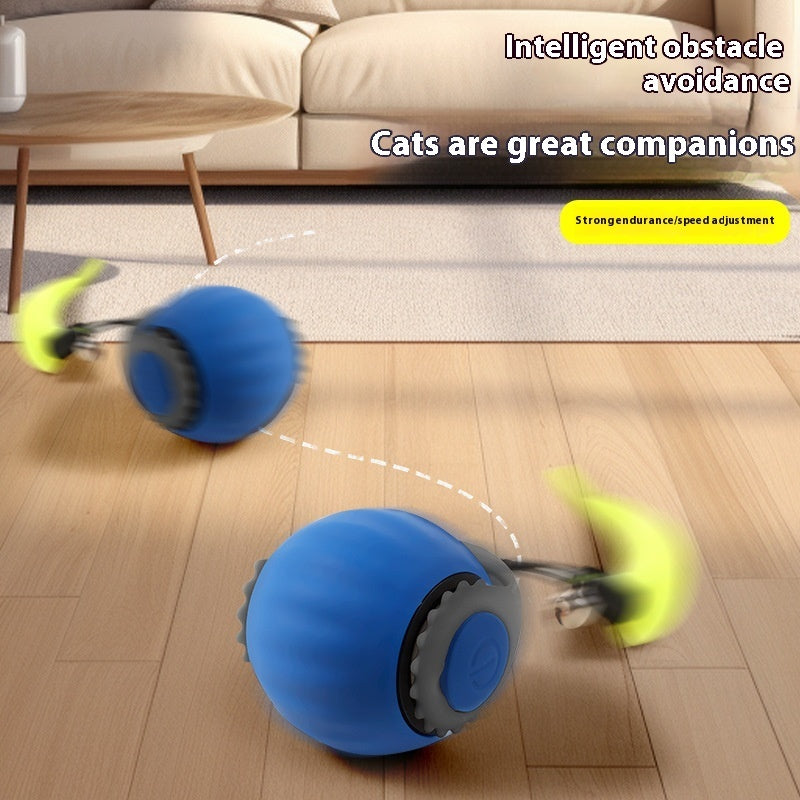 Pet With Gravity Sudden Ball Cat Toy Ball Automatic Funny Cat