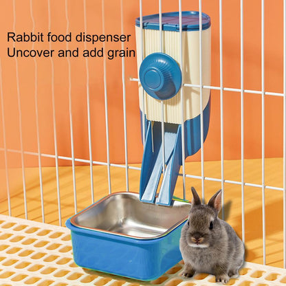 Rabbit Bowl Pet Feeding Kit Feeder