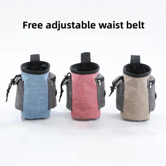 Portable Pet Outdoor Training Bag Dog Toys Storage Waist Bag Cat Travelling Outdoor Snack Pocket Pet Supplies